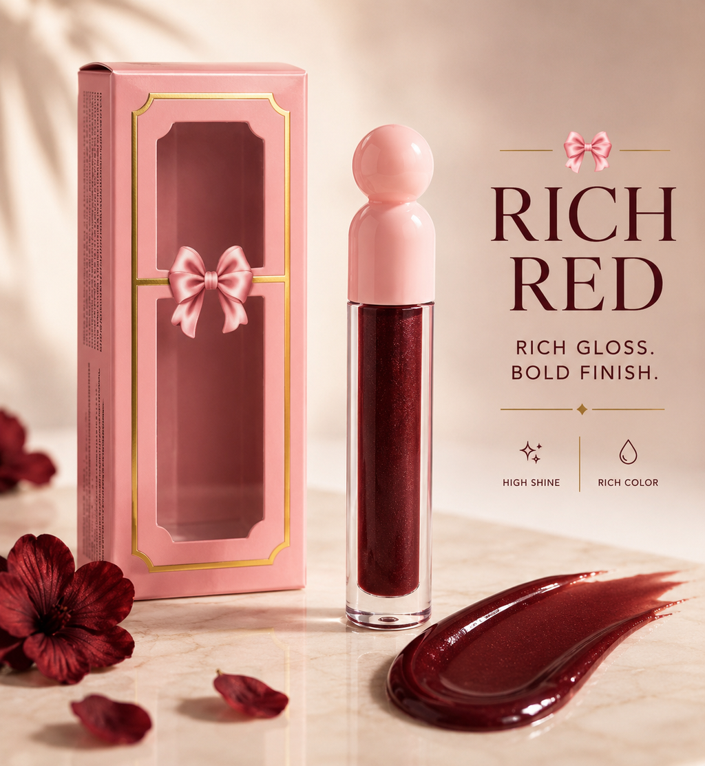 Lip gloss Rich Red