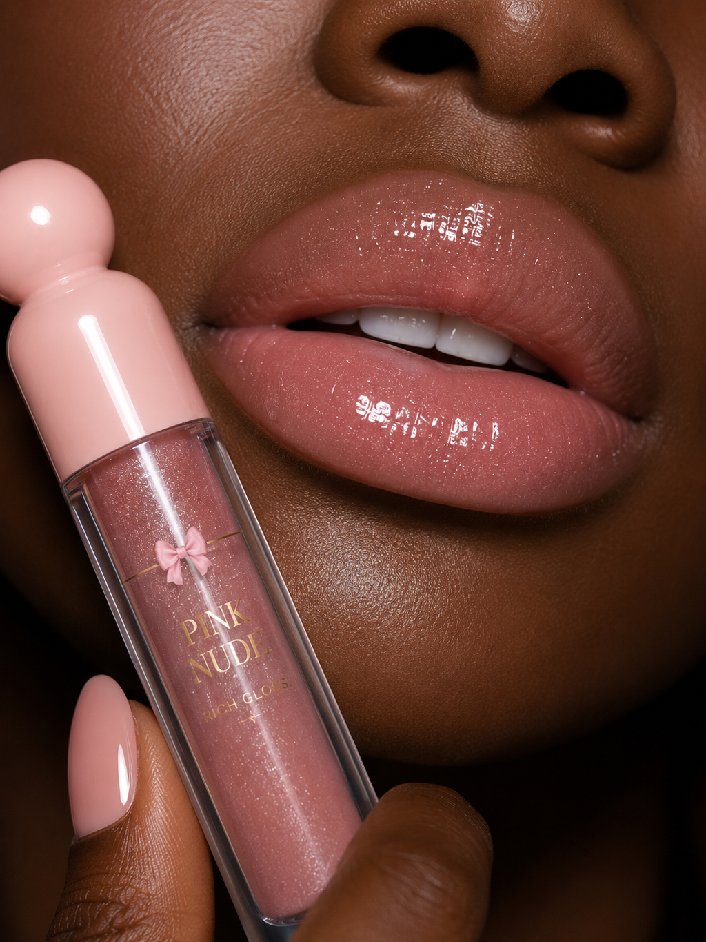 Lip gloss Pink nude