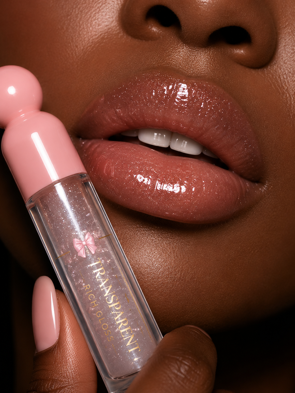 Lip gloss transparent