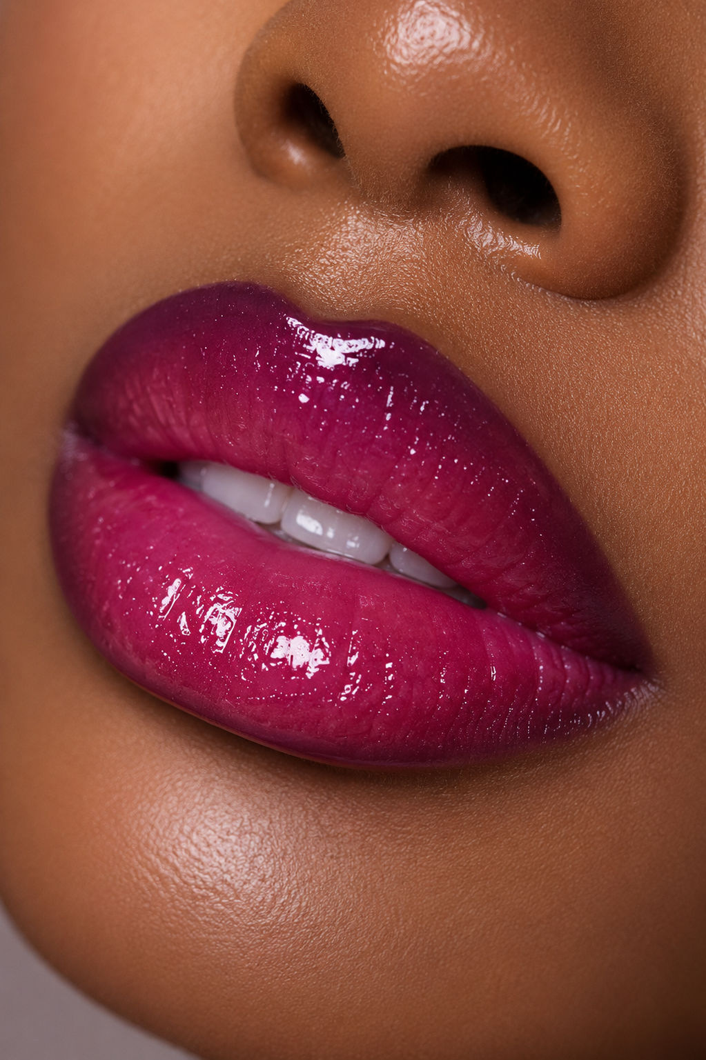 Fuschia lip combo